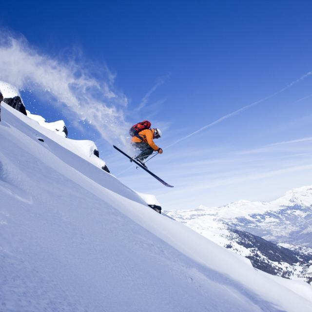 Itinéraire Freeride à La Tzoumaz