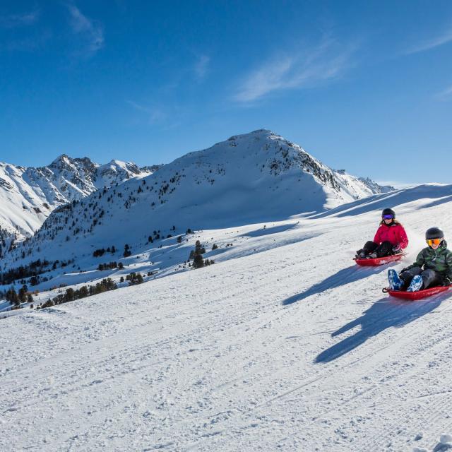 Luge à la Tzoumaz