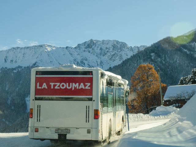 Ski Bus à La Tzoumaz