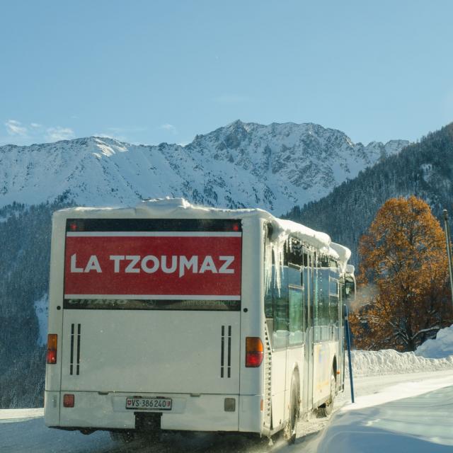 Ski Bus à La Tzoumaz